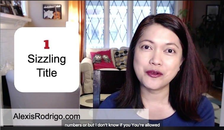 Online Video Tips: Sizzling Title