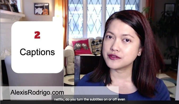 Online Video Tips: Captions