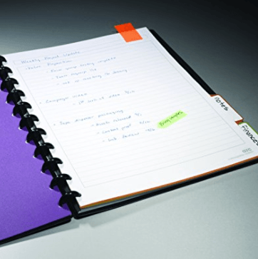 Staples Arc Discbound Planner Notebook