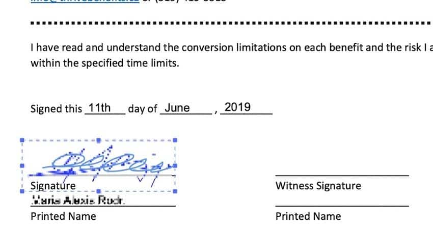 PDFElement Pro - Sign PDF document