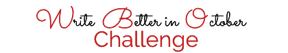 Write Better In October Challenge