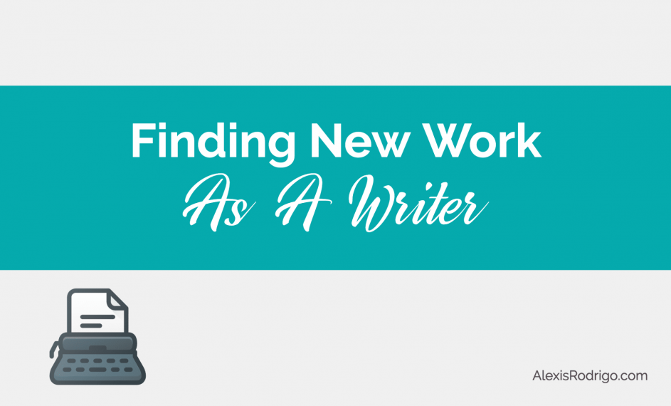 work-as-a-writer Finding New Work as a Writer