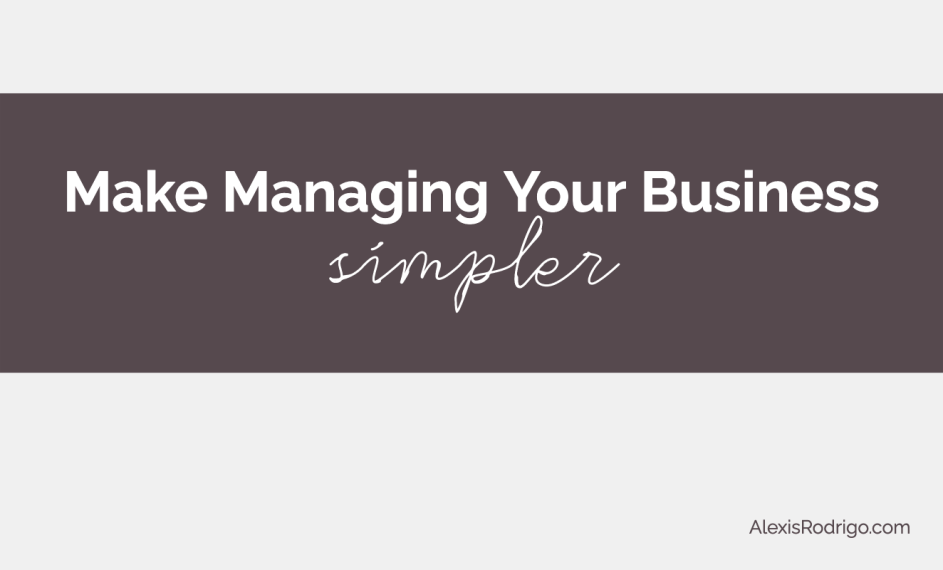 Make Managing Your Online Business Simpler
